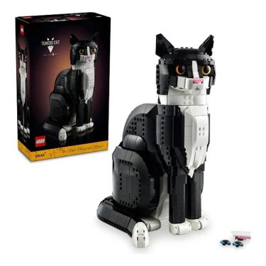 Imagem de Lego 21349 Ideas – Gato Smoking  - Tuxedo Cat – 1710 peças