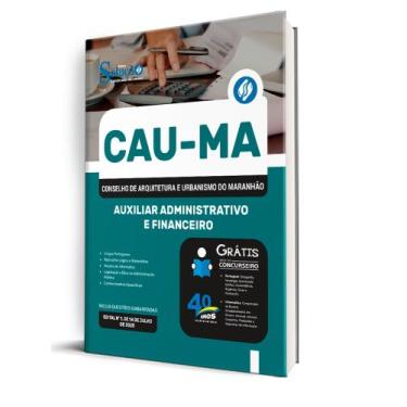 Imagem de Apostila CAU-MA - Auxiliar Administrativo e Financeiro - Editora Soluç