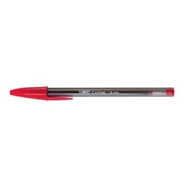Imagem de Caneta Esferográfica - Cristal Bold 1.6mm - BIC -, Vermelho