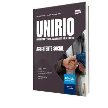 Imagem de Apostila UNIRIO - Assistente Social - Apostilas Opção