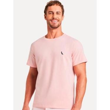 Imagem de Camiseta Reserva Masculina Basic Navy Woodpecker Rosa-Masculino