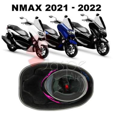 Imagem de Forração Yamaha Nmax 2021 Forro Acessório Scooter Preto - Jaspe Ateliê