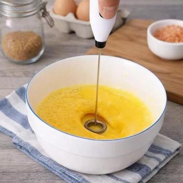 Imagem de Mini Mixer Misturador Leite Ovos Bebidas Portátil - CAPPUCINO MAKER, F