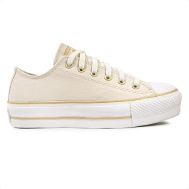 Imagem de Tênis Feminino Converse Chuck Taylor Laminado Nude 36