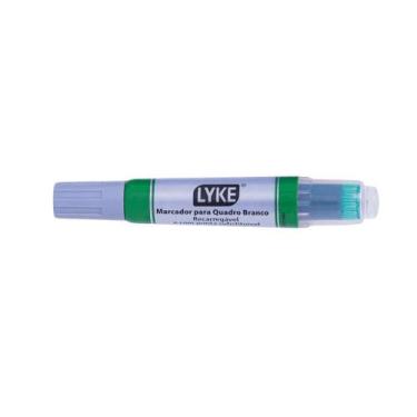 Imagem de Pincel Marcador Quadro Branco Recarregável Lyke Verde