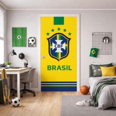 Imagem de CAPA DE PORTA TIME Capa de Porta/Enfeite Porta 01 peça 2,10 altura/0,9