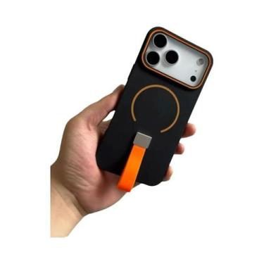 Imagem de Capa Protetora Antichoque Com Anel De Silicone Magsafe Para iPhone 17 
