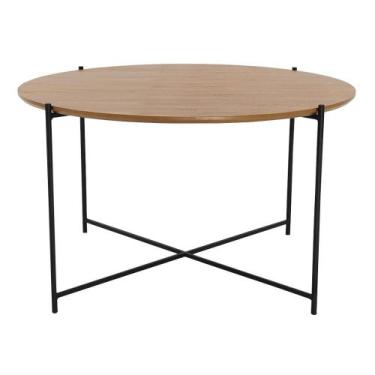 Imagem de Mesa de Centro Dallas Redonda Nacional Móveis 82 cm (largura) Tampo MD