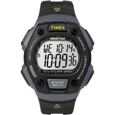 Imagem de Relógio Timex Digital Ironman Classic 30 Preto/Grafite TW5M09500-Unissex
