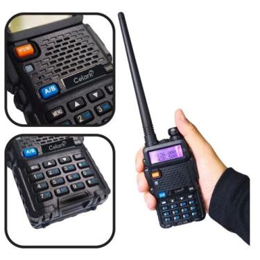 Imagem de Kit Reposição Rádio Baofeng UV5R Com Bateria e Antena Apenas - LELLIS 