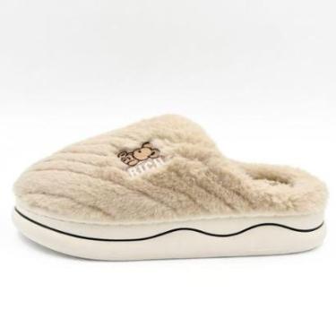 Imagem de Pantufa Europa Nuvem Chic em Pelo Feminina-Feminino
