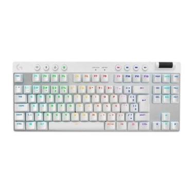 Imagem de Teclado Gamer Sem Fio Logitech G Pro X com design TKL, Layout US, RGB LIGHTSYNC-Unissex