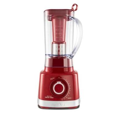 Imagem de Liquidificador Turbo 1200W 3L 110v BLQ1300V Britânia, Vermelho, 110V