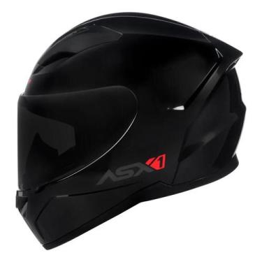 Imagem de Capacete Moto Asx City Solid Start Arrow Diversos., Solid Preto Grafit