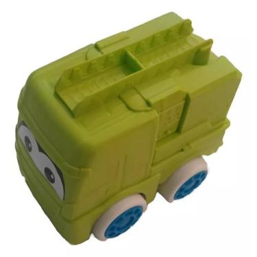 Imagem de Carrinhos Dubboo Sortidos Roma Brinquedos - Ref. 0542, Bombeiro verde