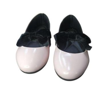 Imagem de Sapatilha klin verniz rosa/preto 151065000-004348, 34