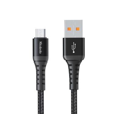 Imagem de Cabo Carregador Curto Micro Usb V8 QC4.0 1 Metro Mcdodo - Bbacomercio