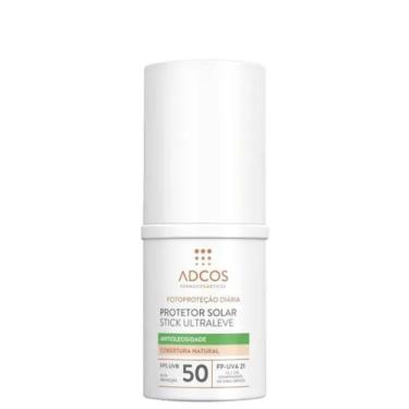Imagem de Protetor Solar Facial Adcos Stick Ultraleve FPS50 Cor Peach 15g