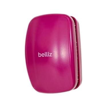 Imagem de Escova De Cabelo Portátil Flex Pocket Cassis Belliz - BELLIZ COMPANY