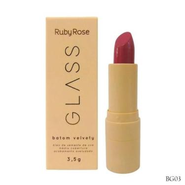 Imagem de Batom Velvety Glass Ruby Rose Cor:BG03, BG03