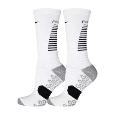 Imagem de Meião penalty futebol sete cano médio ref:410787 masculino, Branco, 39