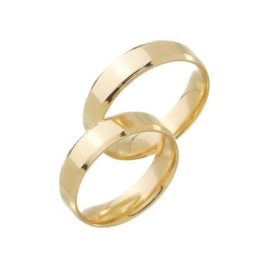 Imagem de Aliança Folheada a Ouro 18K - Modelo Italiana 5MM - Jade Joias, 30