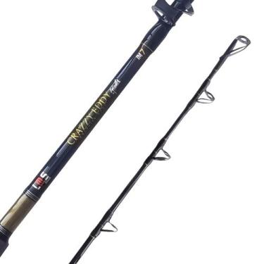 Imagem de Vara Pesca Pesada Carretilha Lumis Crazzy Eddy Giants 1,98m 60-100Lbs 