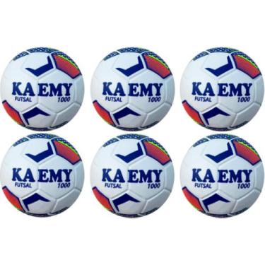 Imagem de Bola Futsal 1000 PU 06 Unidades- ML68 - Kaemy