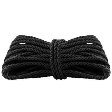 Imagem de Cordas Shibari 10 metros - HOTFLOWERS, Preto