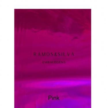Imagem de 100 embalagem de ovo de pascoa colorida 50x70 Folha laminada:Pink - oe