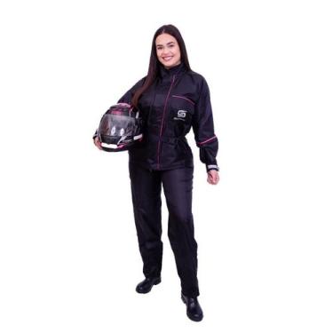 Imagem de Capa De Chuva Moto Motoqueiro Nylon Luxo Feminina - Star Capas, M