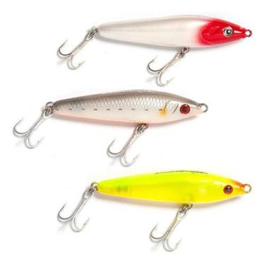 Imagem de Isca Magic Stick 80 Nelson Nakamura 8cm artificial kit 3 uni, 103, 111