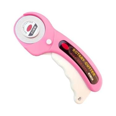 Imagem de Cortador Rotativo Rosa De 45mm Para Artesanato DIY, Costura, Couro E Q