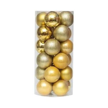 Imagem de Bolas De Natal De 3cm, 24 Peças, Decoração Para Árvore De Natal, Pendu