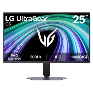 Imagem de Monitor LG UltraGear - 25G523B-B  -Tela IPS de 25", 200Hz, 1ms (GtG), NVIDIA G-SYNC e AMD FreeSync Premium, HDR10, sRGB 99%  - 25G523B-B