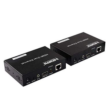 Imagem de Extensor HDMI 120Metros Rj45 Rede Cat5 Cat6 Full HD 1080P (Bivolt)