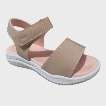 Imagem de Sandalia Rasteira Infantil Casual Anatômico Com Glitter Kidy 192-1005