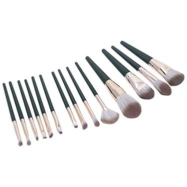 Imagem de Ferramenta de maquiagem, 15 peças de pincéis de maquiagem, suprimentos para maquiagem de rosto, coloração para profissionais iniciantes