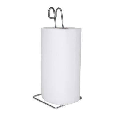 Imagem de Porta Papel Toalha Rolo Simples Bancada Mesa Inox Jomer 3035