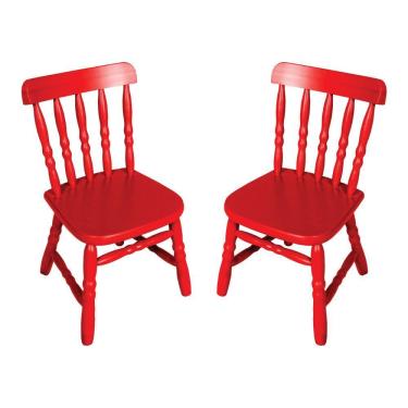 Imagem de Kit 2 Cadeiras Infantil Country 