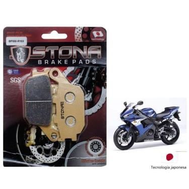 Imagem de Pastilha freio traseira Stona Sinterizada YZF R6 600 03-16