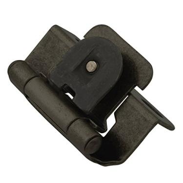 Imagem de Hickory Hardware Dobradiça dupla desmontável P5313-BI, ferro preto