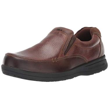 Imagem de Nunn Bush Mocassim masculino sem cadarço, leve, confortável, casual, Cavalo louco marrom, 44