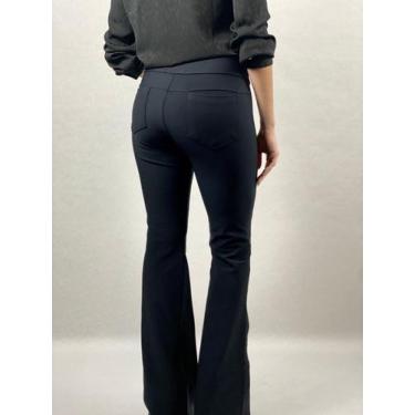 Calça Jeans Flare Preta Plus Size Super Elegante Social - Wild - Calça Plus  Size Feminina - Magazine Luiza