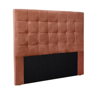 Imagem de Cabeceira King Size 1,95m Tropea Veludo Cobre Gran Belo