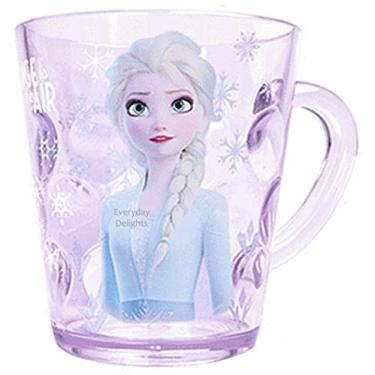 Imagem de Everyday Delights Disney Frozen Queen Elsa Copo plástico ABS durável roxo, 250 ml