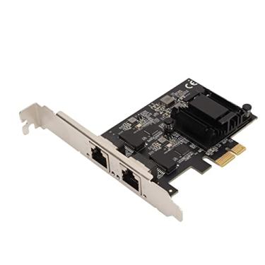 Imagem de Placa de Rede PCIe Gigabit de Porta Dupla, Chip RTL8125BG 2500/1000/100 Mbps PCI Express Gigabit Ethernet Card RJ45 LAN Controller para Win7/8/10