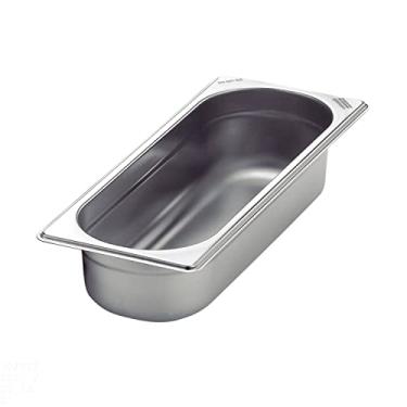 Imagem de Conjunto de Cubas 10 peças Tramontina GN 2/8 em Aço Inox sem Alças Profundidade 65 mm - Aço 304