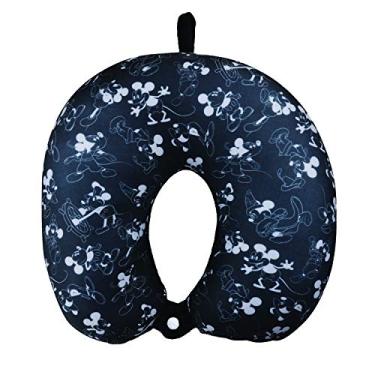 Imagem de Almofada de Pescoço Mickey Juvenil, Dermiwil, 37818, Preto estampada