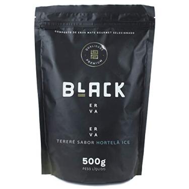 Imagem de ERVA MATE PARA TERERÉ 500G BLACK ERVA (Hortelã Ice)